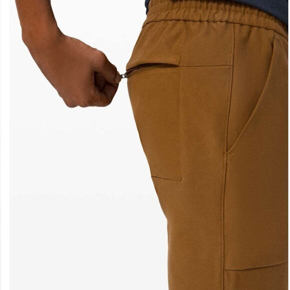 LULULEMON Bowline Pant Utilitech 30" in Burnt Caramel Mens Large 32W x 30L - Picture 3 of 14